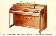 Advertising postcard piano for sale  North Las Vegas