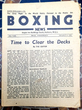 January 1944 boxing for sale  BIRMINGHAM