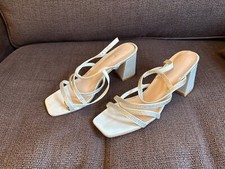 Quiz white strappy for sale  STOURBRIDGE