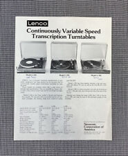 Lenco turntables models d'occasion  Expédié en Belgium
