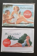 Blechpostkarte coca cola14x10c gebraucht kaufen  Maßbach
