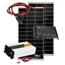 Zestaw Fotowoltaiczny 320W – Dwa Panele 160W, Regulator MPPT i Przetwornica 600W na sprzedaż  PL
