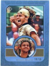 2020 Topps Transcendent Tennis HOF GUSTAVO KUERTEN VIP refrator azul #15 #10/15 comprar usado  Enviando para Brazil