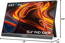 Usado, Monitor portátil ARZOPA 15,6"" FHD 1080P - Ultra fino comprar usado Usado, Monitor portátil ARZOPA 15,6"" FHD 1080P - Ultra fino comprar usado  Enviando para Brazil