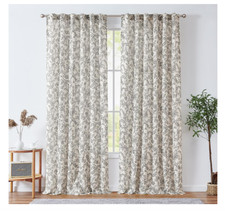 Linen curtains beige for sale  Chatsworth