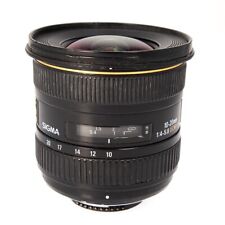 Lente de câmera SIGMA EX 10-20mm f/4-5.6 DC HSM montagem Nikon - LEIA A DESCRIÇÃO comprar usado  Enviando para Brazil