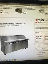 Commercial refrigeration sandw for sale  Rancho Cucamonga