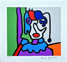 Paul kostabi serigrafia usato  Roma