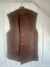 Vintage leather jerkin for sale  LONDON