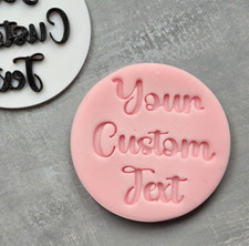 Cupcake stamp custom for sale  HUNTINGDON