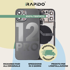 Housing Scocca Telaio Posteriore iPhone 12 Pro ORIGINALE RICONDIZIONATO comprar usado Housing Scocca Telaio Posteriore iPhone 12 Pro ORIGINALE RICONDIZIONATO comprar usado  Enviando para Brazil