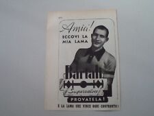 Advertising pubblicità 1950 usato  Salerno