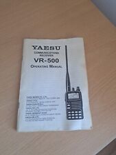 Yaesu 500 manual for sale  CHESTERFIELD