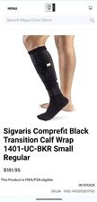 Envoltórios de panturrilha Sigvaris Comprefit Transition (2) preto unissex tamanho pequeno compressão comprar usado  Enviando para Brazil
