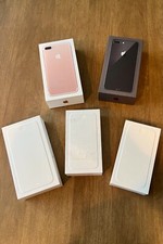 Lote de (5) caixas vazias de varejo Apple iPhone com inserções 6, 6 Plus, 7 Plus, 8 Plus  comprar usado  Enviando para Brazil
