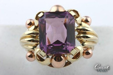 Amethyst ring 585 gebraucht kaufen  München