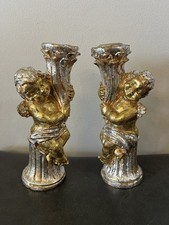 Gold silver cherub for sale  Greenwood