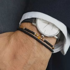 Stilvolles herren perlenarmban gebraucht kaufen  Chemnitz