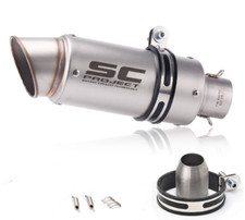 51mm motorcycle exhaust for sale  UK