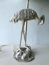 Lampe métal argenté d'occasion  Mortrée