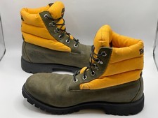 Botas masculinas de couro Timberland 10 M amarelo conforto superior 34064 comprar usado  Enviando para Brazil