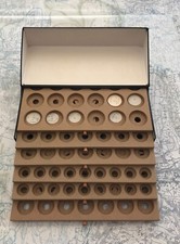 Vintage münzkoffer fächer gebraucht kaufen  Versand nach Germany