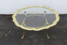 Scalloped brass base for sale  Fort Lauderdale