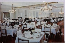 Carolina do Norte NC Pinehurst Hotel Sala de Jantar Cartão Postal Antigo Vintage Cartão Visualização PC comprar usado  Enviando para Brazil