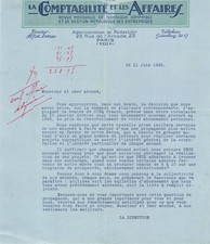 1923 comptabilite affaires d'occasion  Expédié en Belgium