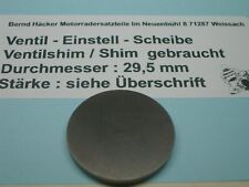 Ventil shim einstellscheibe gebraucht kaufen  Weissach
