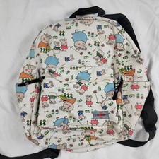 Mochila Life Spirit Peppa Pig infantil branca escola viagem casual desenho animado bonito, usado comprar usado  Enviando para Brazil