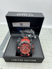 Relógio Invicta Subaqua Noma III ANATÔMICO 50mm cronógrafo tom vermelho 200M masculino comprar usado  Enviando para Brazil