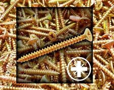 PARAFUSO DE MADEIRA PROFISSIONAL OURO AMARELO MADEIRA PVC PARAFUSO ESCAREADO POZI comprar usado  Enviando para Brazil