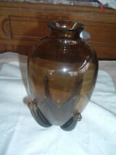 Vase verre ambre d'occasion  Beauvais