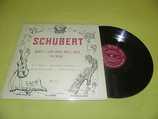 Usado, Schubert - Quartet for Flute, Guitar, Viola & Cello 1955 LP / Barchet / Kirchner comprar usado  Enviando para Brazil