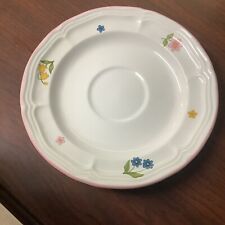 Pires provençais de grés para forno de tijolos 6 1/2” rosa floral comprar usado  Enviando para Brazil