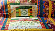 Patchworkdecke boho vorhang gebraucht kaufen  Hauneck