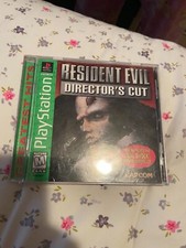 Resident Evil Director's Cut (Sony PlayStation 1, 1998) Novo Na Caixa com Reg Card PS1 PSX comprar usado  Enviando para Brazil