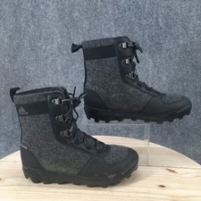 Botas Adidas masculinas 8 climaheat feltro montanha neve preta com cadarço tornozelo M18760 comprar usado  Enviando para Brazil