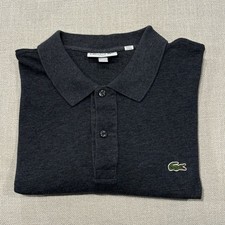 Usado, Camisa polo masculina slim fit urze Lacoste cinza porcelana tamanho 8 (3XL) comprar usado Usado, Camisa polo masculina slim fit urze Lacoste cinza porcelana tamanho 8 (3XL) comprar usado  Enviando para Brazil