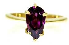 Vintage pear amethyst for sale  UK
