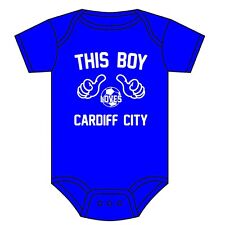 COLETE CARDIFF CITY BEBÊ CRESCER ESTE MENINO AMA CARDIFF CITY CLUBE DE FUTEBOL 0-18 comprar usado  Enviando para Brazil