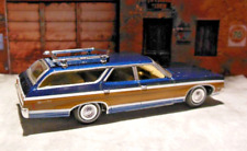 1970 70 Kingswood Chevy Station Wagon Muscle Wagons Azul Auto World Premium 1:64 comprar usado  Enviando para Brazil