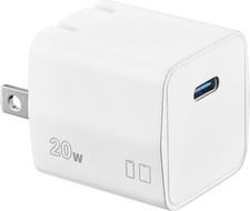 Cargador rápido Insignia 20W USB-C para teléfonos inteligentes - blanco, entrada de alimentación (100–240 V) segunda mano  Embacar hacia Mexico