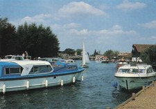 Postcard boats river for sale  STOCKPORT
