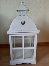 Laterne landhaus weiss gebraucht kaufen  Paderborn