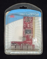 Placa PCI USB 2.0 Vastech 5 portas PU502 comprar usado  Enviando para Brazil