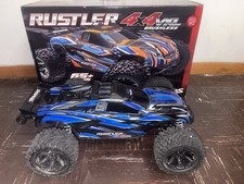 Traxxas Rustler VXL 4x4 3S caminhão estádio 4WD RTR sem escovas com kit de luz LED comprar usado  Enviando para Brazil