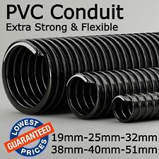 Conduit tubing black for sale  MIRFIELD