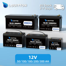 12V LiFePO4 Bateria 100Ah 200Ah 300Ah Bateria litowa do łodzi Solar Kamper RV, używany na sprzedaż  Wysyłka do Poland